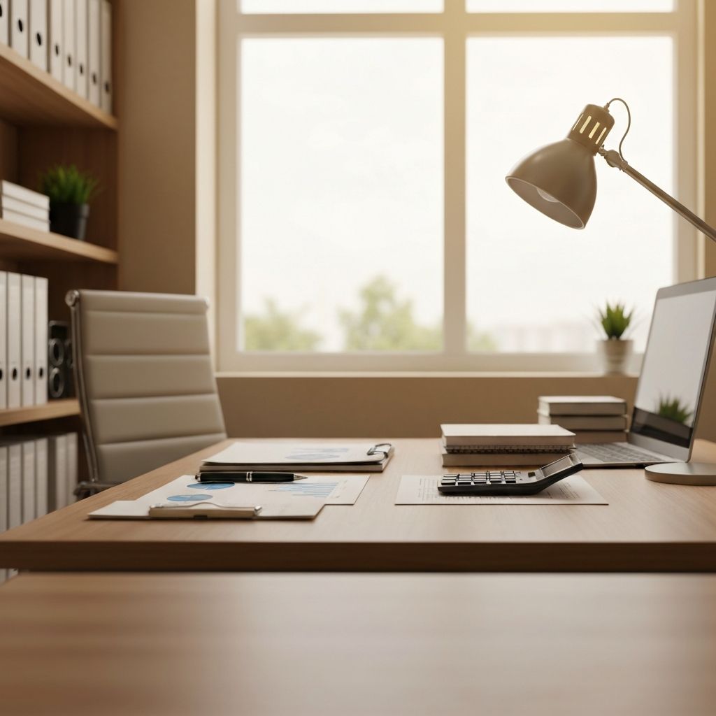 Jean A Jones Accounting office in Mooroolbark with professional accounting workspace